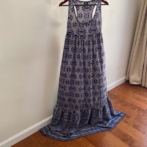 Mango Maxi Dress. Polyester. So beautiful, and light. European brand